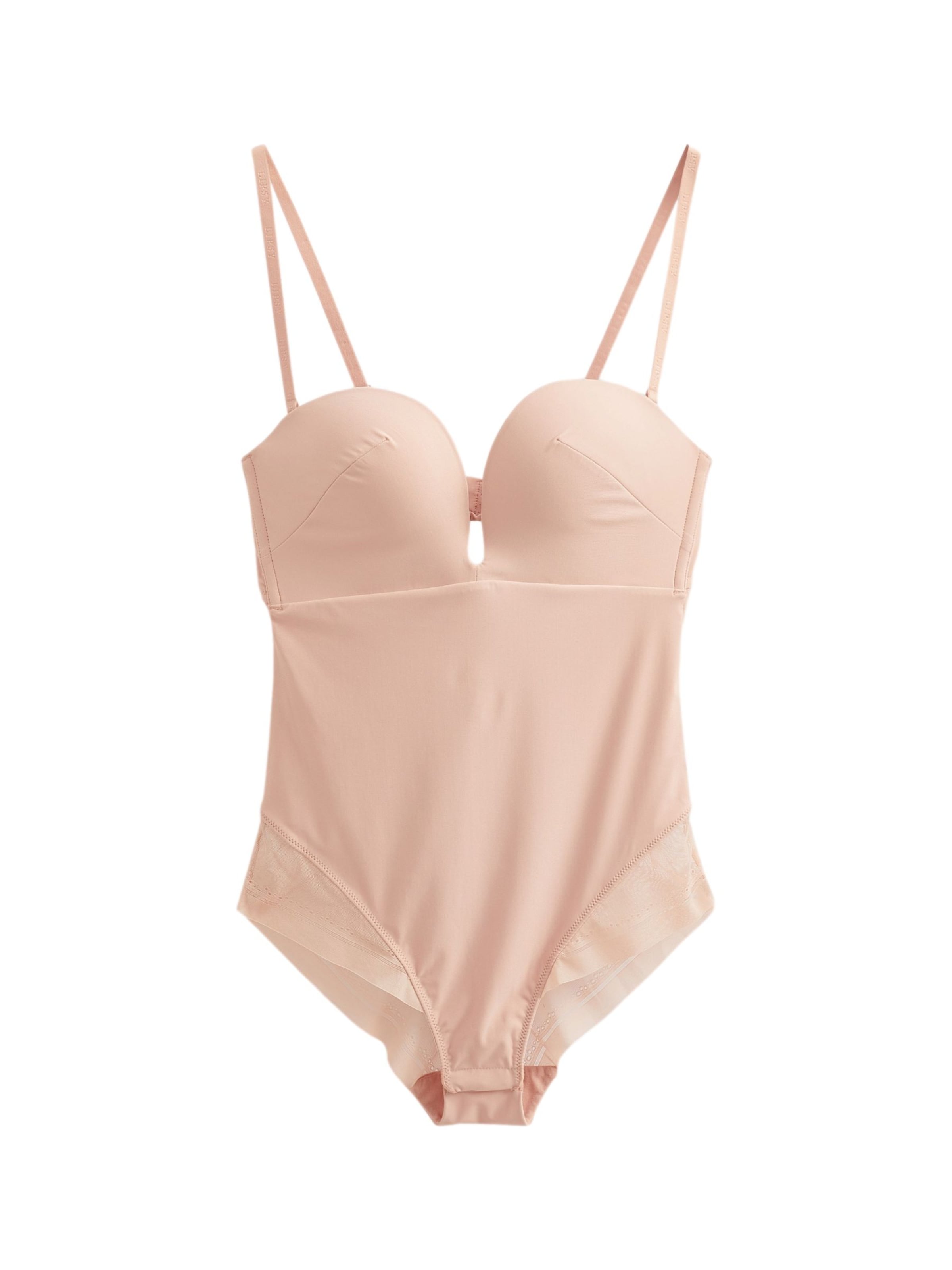 Body modellante di Lipsy in beige: frontale