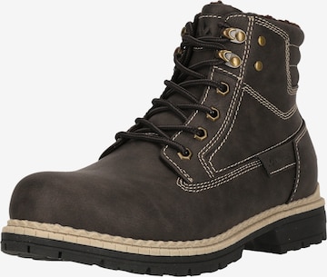 Whistler Lace-Up Boots 'Rego' in Brown: front