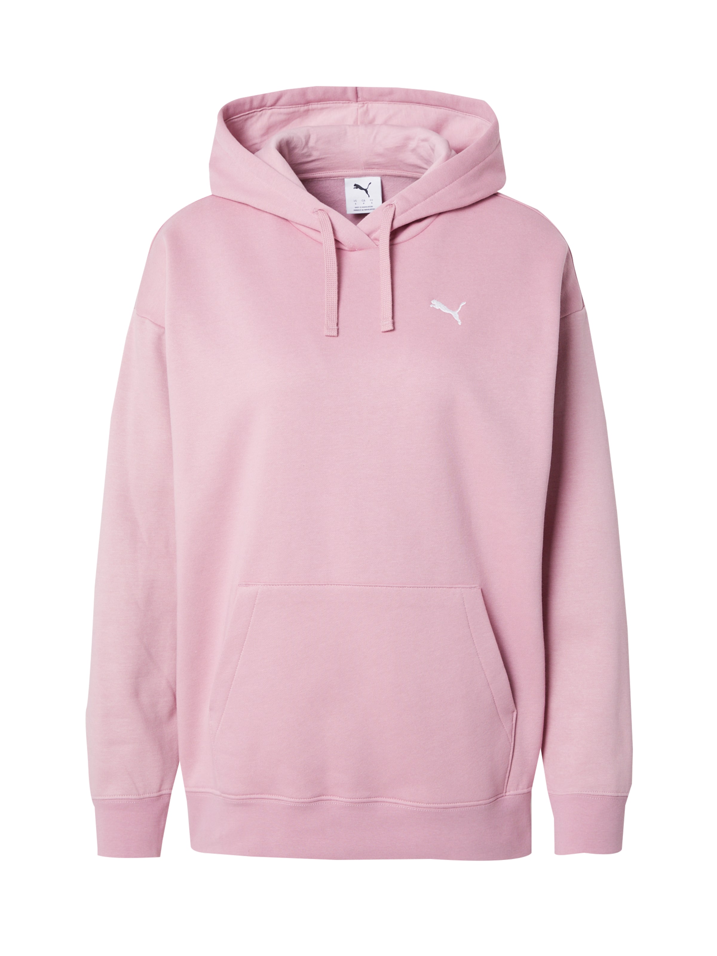 PUMA Αθλητική μπλούζα φούτερ &#x27;Ess&#x27; σε ροζ: μπροστά