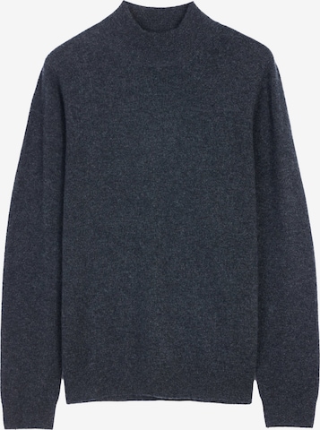 GOBI Cashmere - Jersey 'Women's Essential Cashmere Mock Neck Sweater' en gris: frente