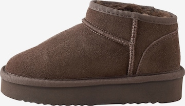 Next Snow boots in Brown: front