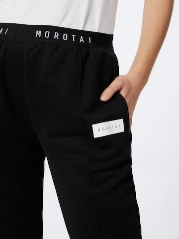 Coupe slim Pantalon de sport 'NAKA' MOROTAI en noir