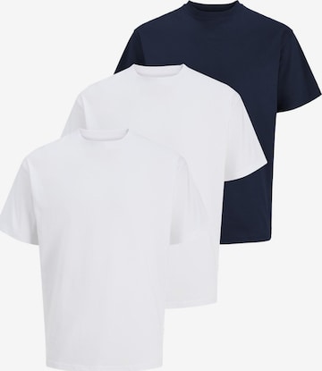 JACK & JONES Shirt 'Organic Relaxed' in Blauw: voorkant
