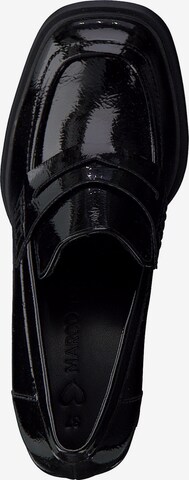 MARCO TOZZI Magasított cipő - fekete