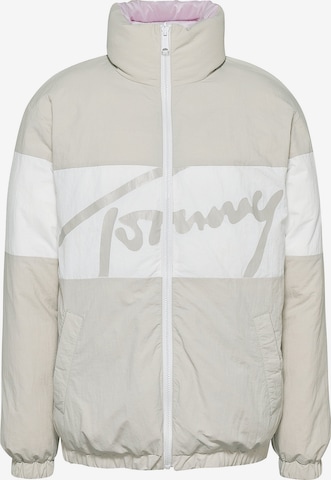 Veste d’hiver Tommy Jeans en gris : devant