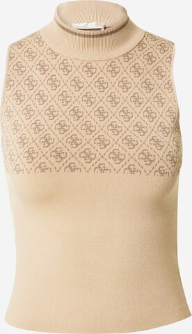 GUESS Stricktop 'LISE' in Braun: predná strana