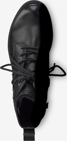 TAMARIS Lace-Up Ankle Boots in Black