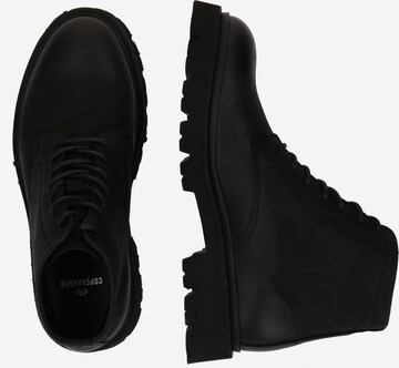 juoda Copenhagen Auliniai batai su raišteliais