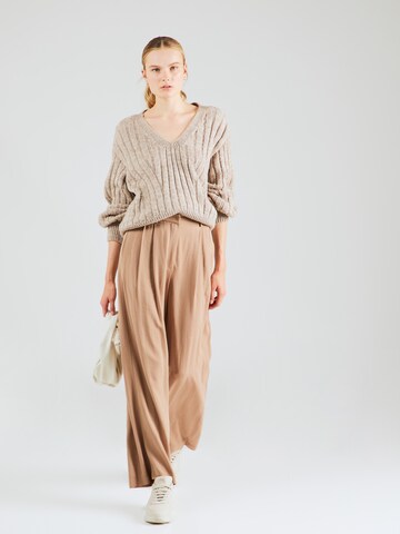 ONLY Pullover 'AGNES' in Beige