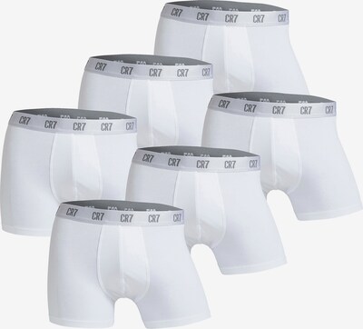 CR7 - Cristiano Ronaldo Boxers ' BASIC ' en blanc, Vue avec produit