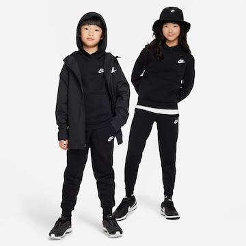 Nike Sportswear Sweatshirt 'Club Flc' in Black