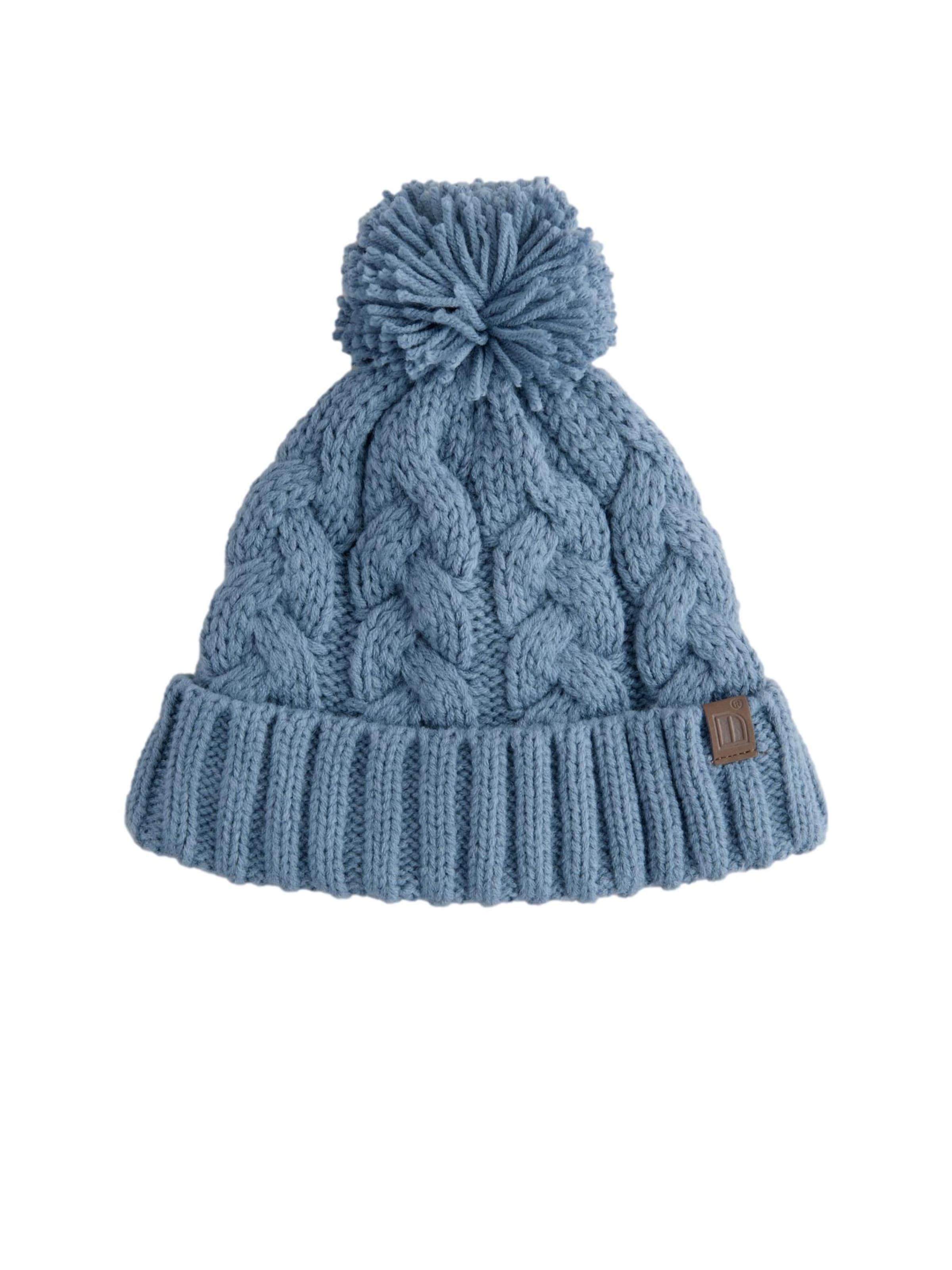 mėlyna Next Megzta kepurė: priekis