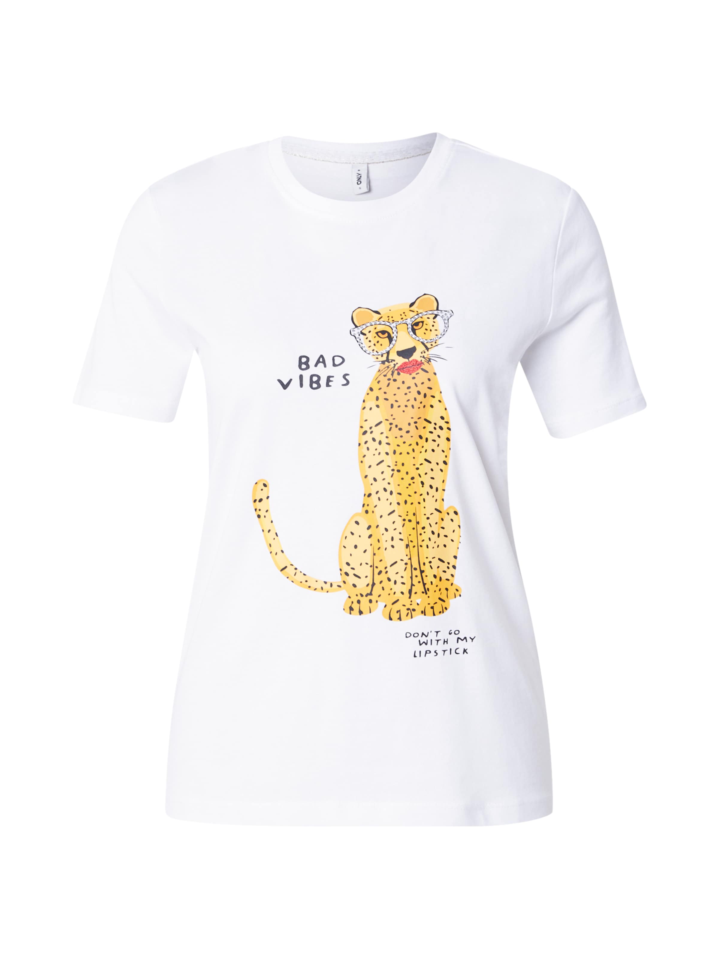 ONLY Majica &#x27;ONLBARIA&#x27; | bela barva: sprednja stran