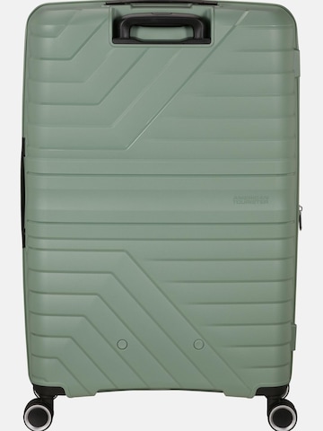 Trolley 'FLYTWIST SPINNER 78/29 TSA EXP' di American Tourister in verde