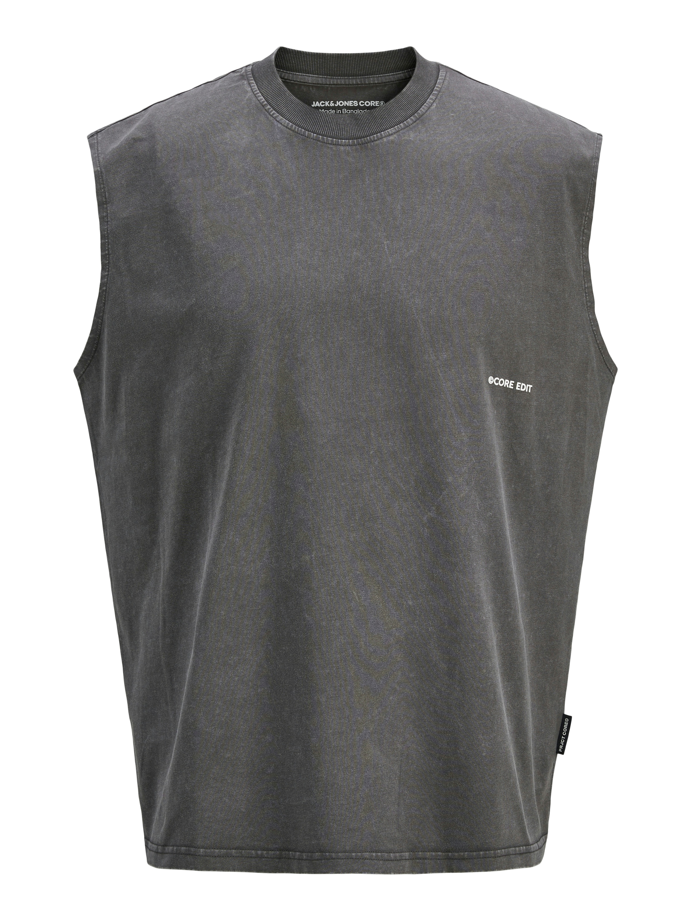 JACK & JONES - Camiseta 'JCOINTERLUDE' en gris: frente