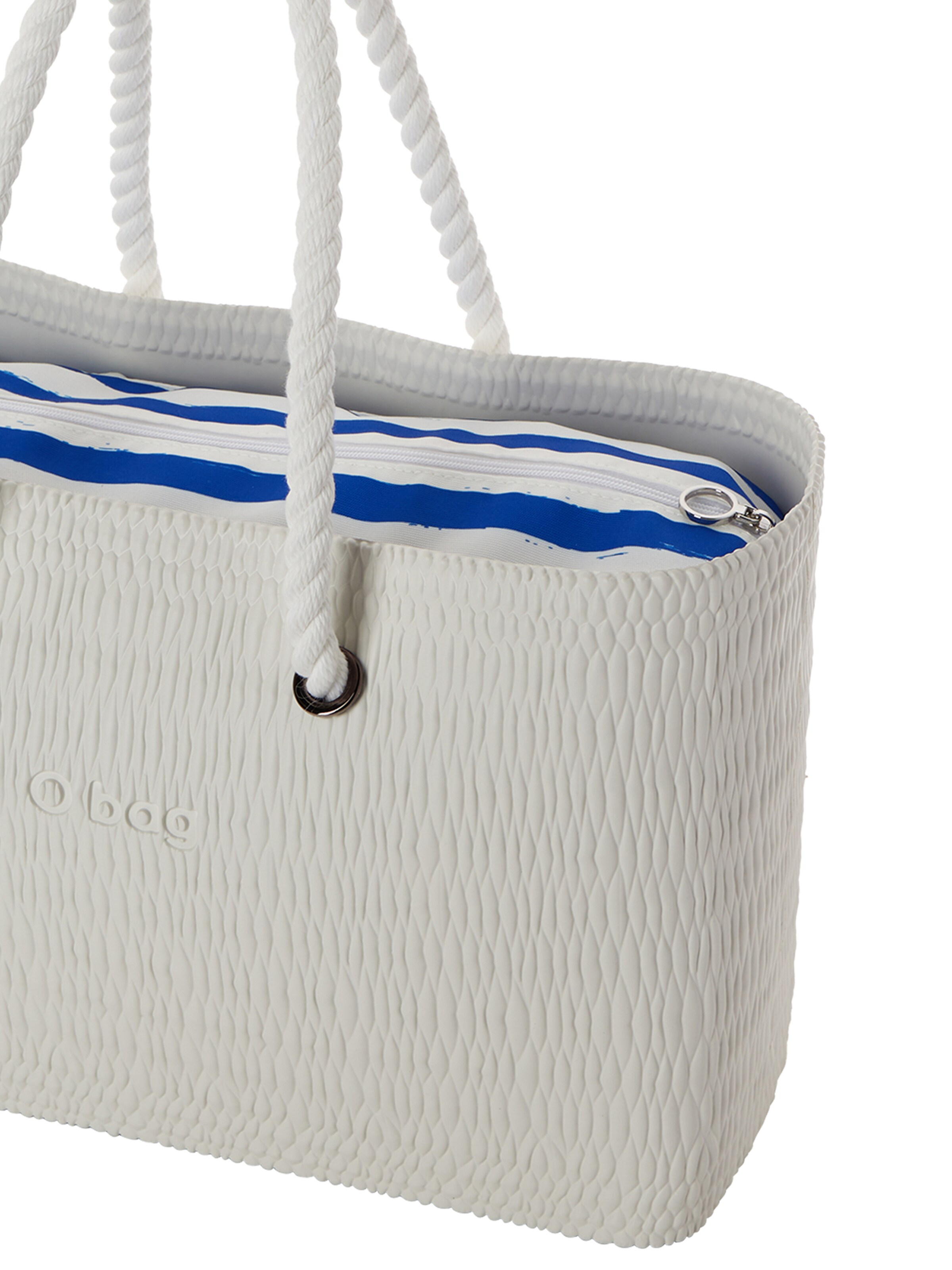 O bag Shopper in White