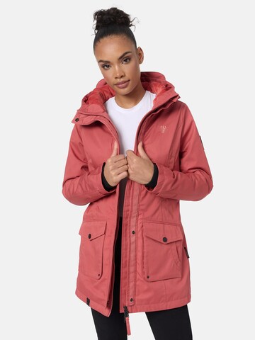 NAVAHOO Parka 'Brinjaa' in Pink