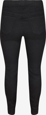Zizzi Skinny Jeans pajkice | črna barva