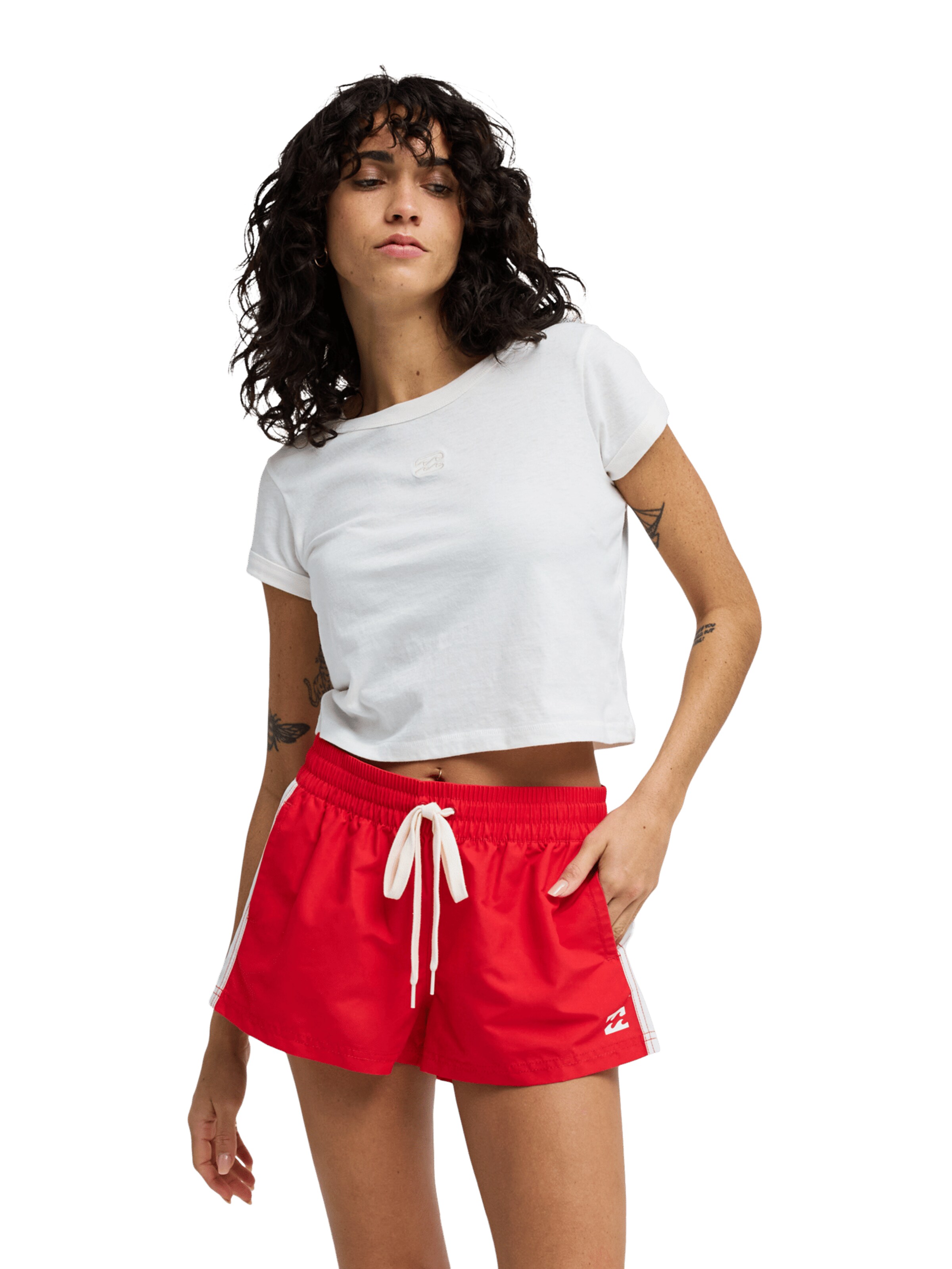 BILLABONG Shirt 'Daily' in White: front