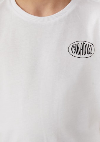 T-Shirt s.Oliver en blanc