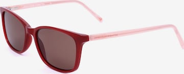 Occhiali da sole 'BEO1032' di UNITED COLORS OF BENETTON in rosso: frontale