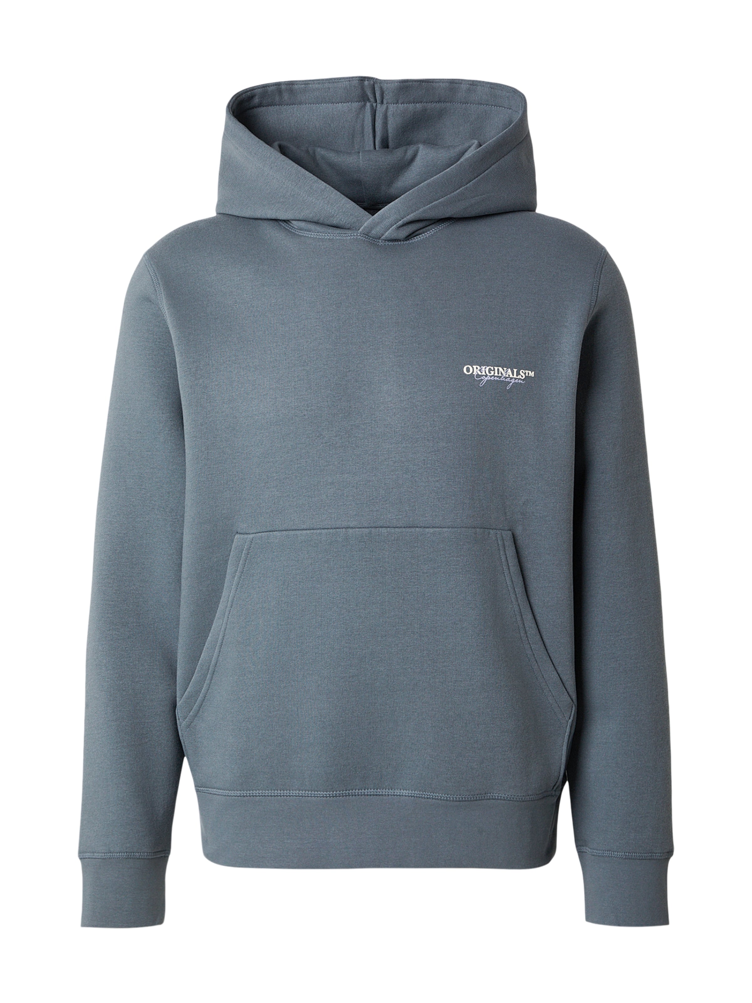 JACK & JONES Sweatshirt 'JWHISLINGTON' in Grey: front