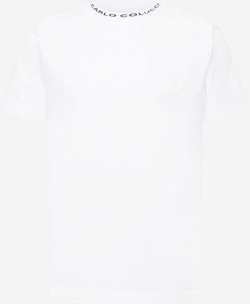 T-Shirt 'D'Addante' Carlo Colucci en blanc : devant