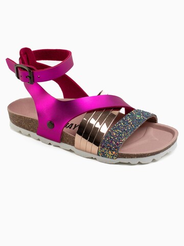 Bayton Sandal 'Fadette' in Pink