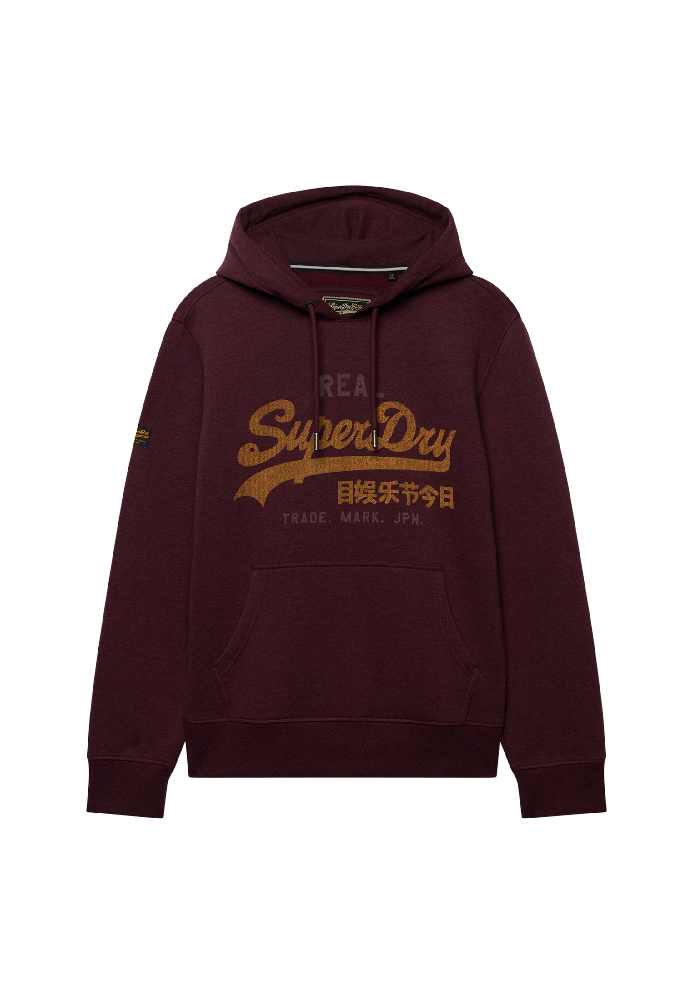 Felpa 'Heritage' di Superdry & Co in lilla: frontale