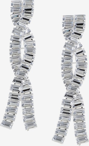 sidabrinė SOHI Auskarai: priekis