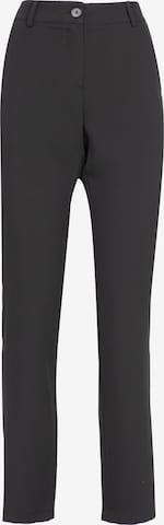 Influencer Trousers in Black: front