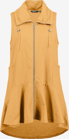 Ulla Popken Vest in Yellow: front