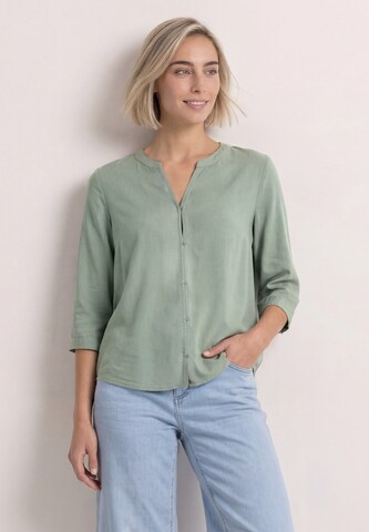 STREET ONE Blouse in Green: front