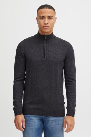 Pull-over !Solid en gris : devant