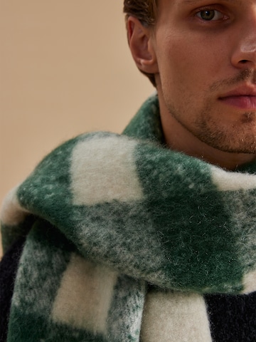 DAN FOX APPAREL Scarf 'Björn' in Green