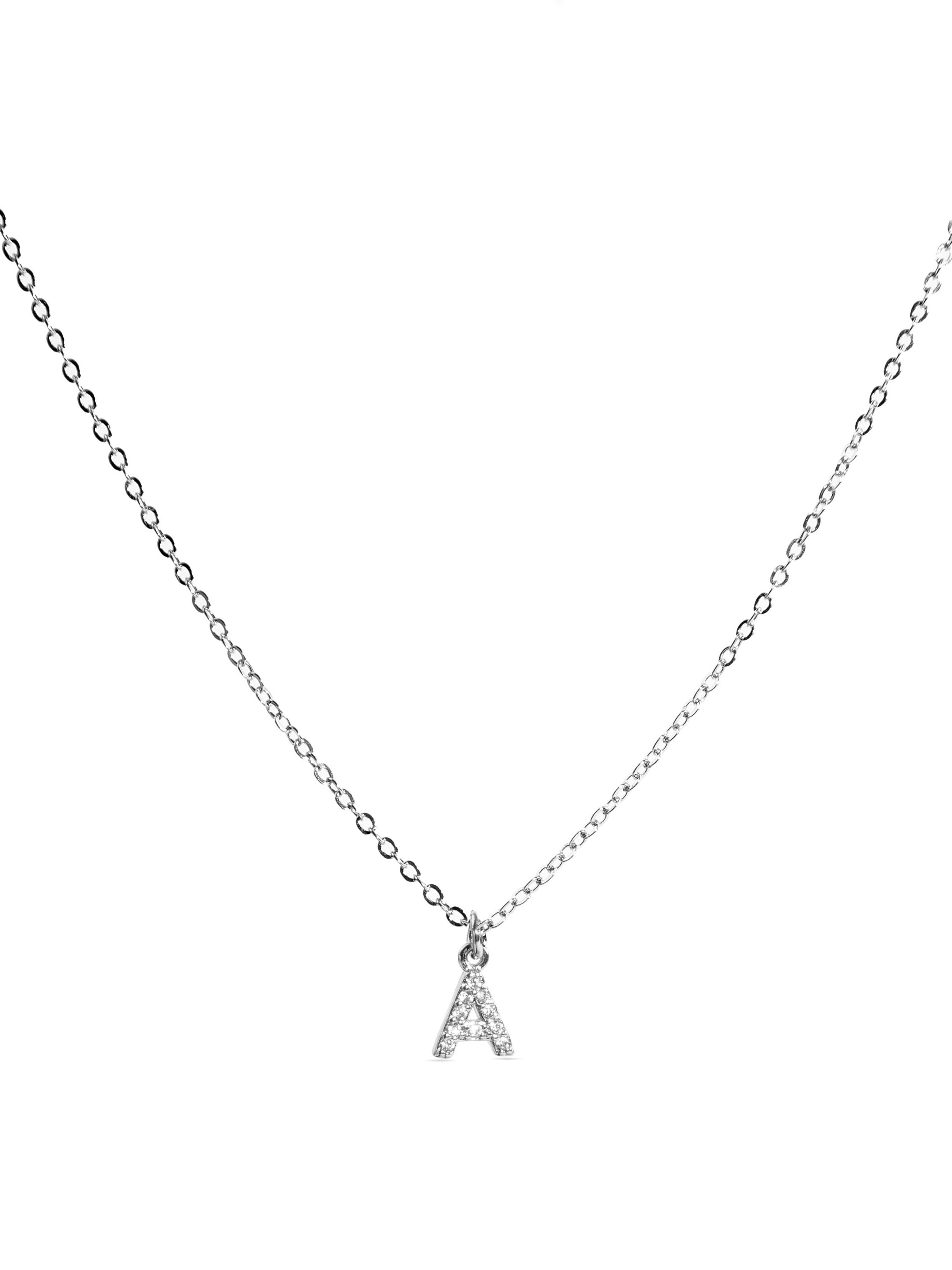 Chaîne 'Alphabet' Luxenter en blanc : devant