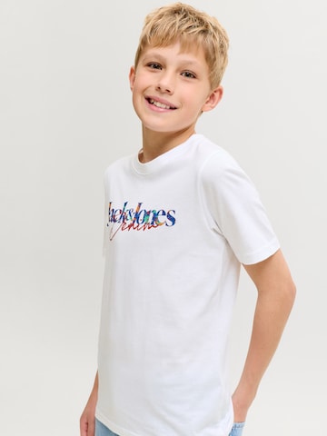 T-Shirt 'JJTOM' Jack & Jones Junior en blanc