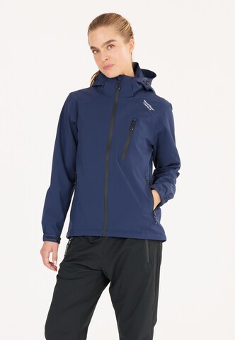 Weather Report Outdoor jacket 'Camelia' in Blue: front