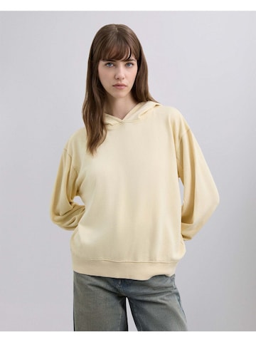 Scalpers Sweatshirt 'Marble' in Yellow