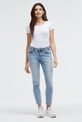 Soccx Slimfit Jeans in Blau