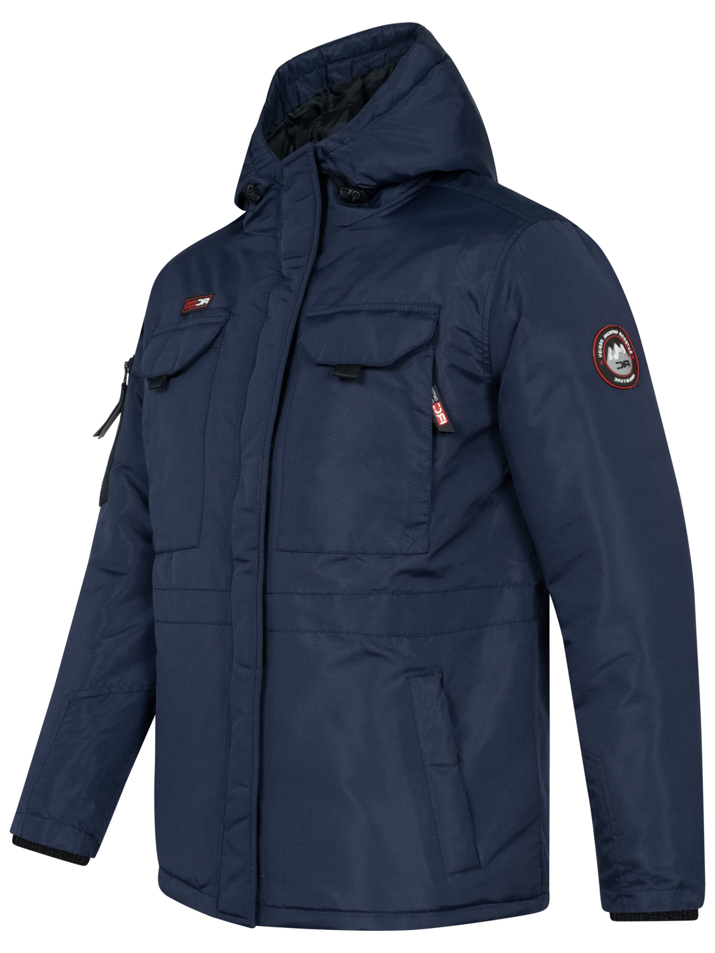Rock Creek Winterjacke 'Jacke' in Blau