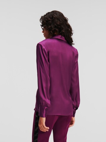 Karl Lagerfeld Blouse in Lila