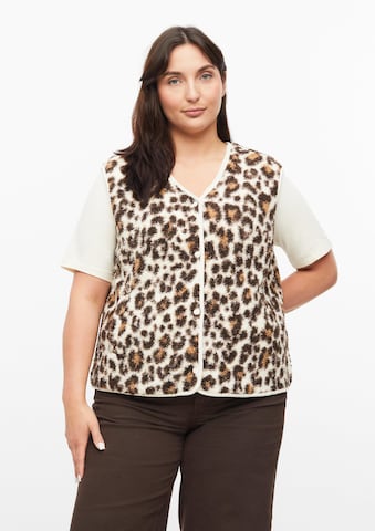 Gilet s.Oliver en marron : devant