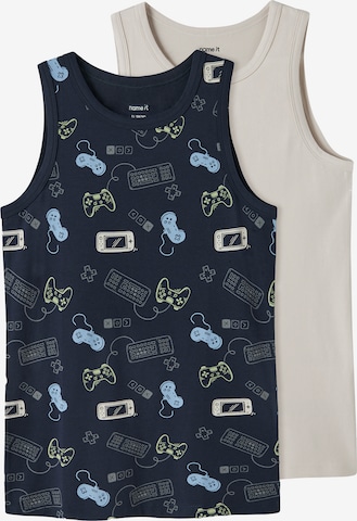 NAME IT Aluspaita värissä sininen: etupuoli