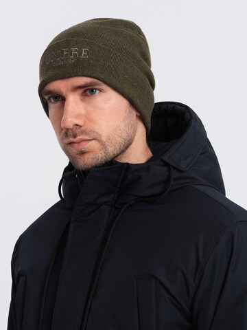 Ombre Beanie 'ACWH-0120' in Green: front