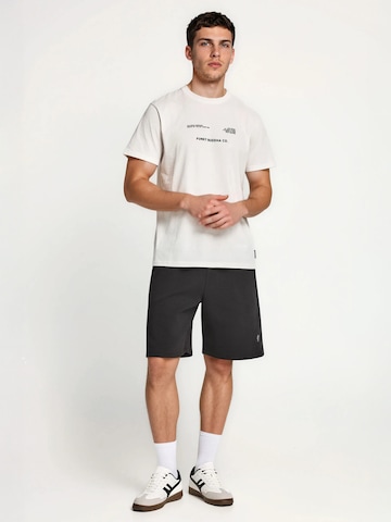 Funky Buddha Normalny krój Spodnie sportowe w kolorze czarny