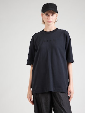 Nike SportswearMajica 'LUXE' - crna boja: prednji dio