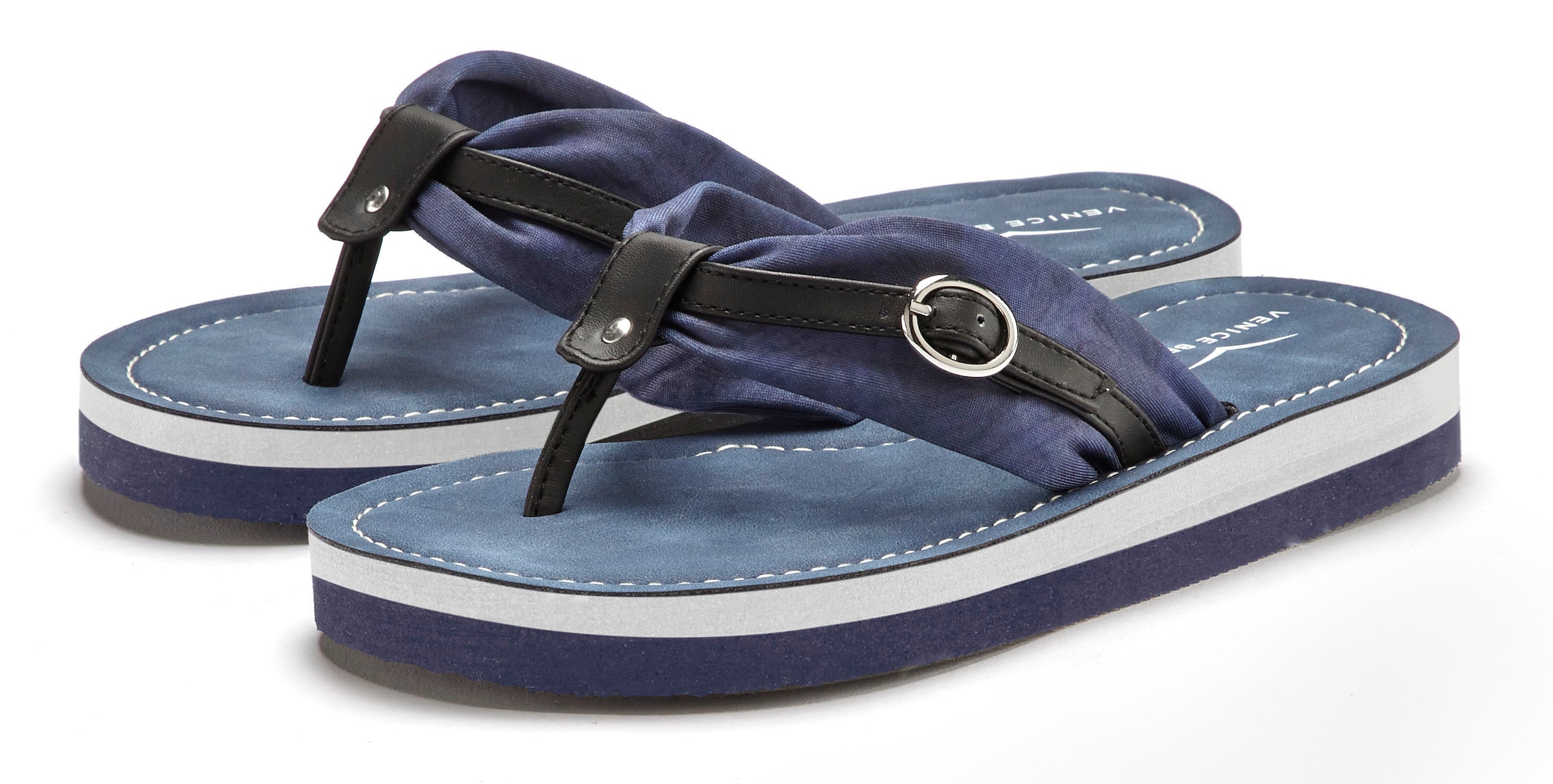 VENICE BEACH T-bar sandals in Blue