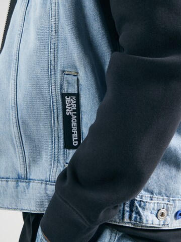 KARL LAGERFELD JEANS Kurtka przejściowa w kolorze niebieski