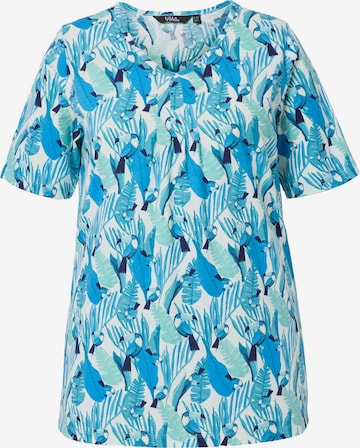 Ulla Popken Shirt in Blau: Vorderseite